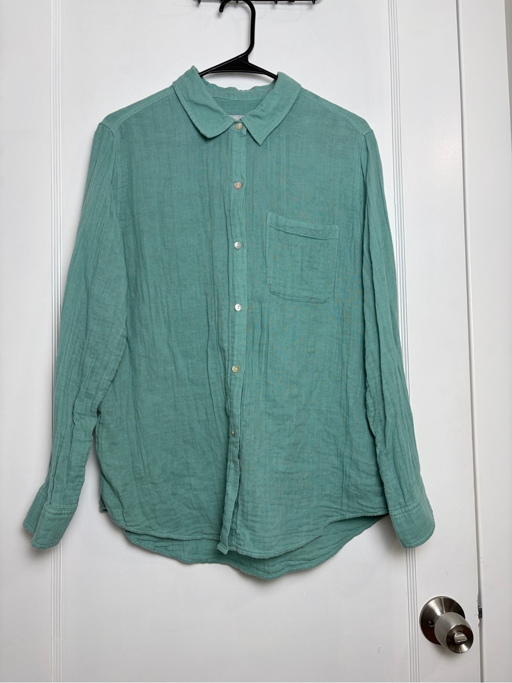 Rails Ellis Organic Cotton Gauze Button-Up Shirt - Picture 11 of 16